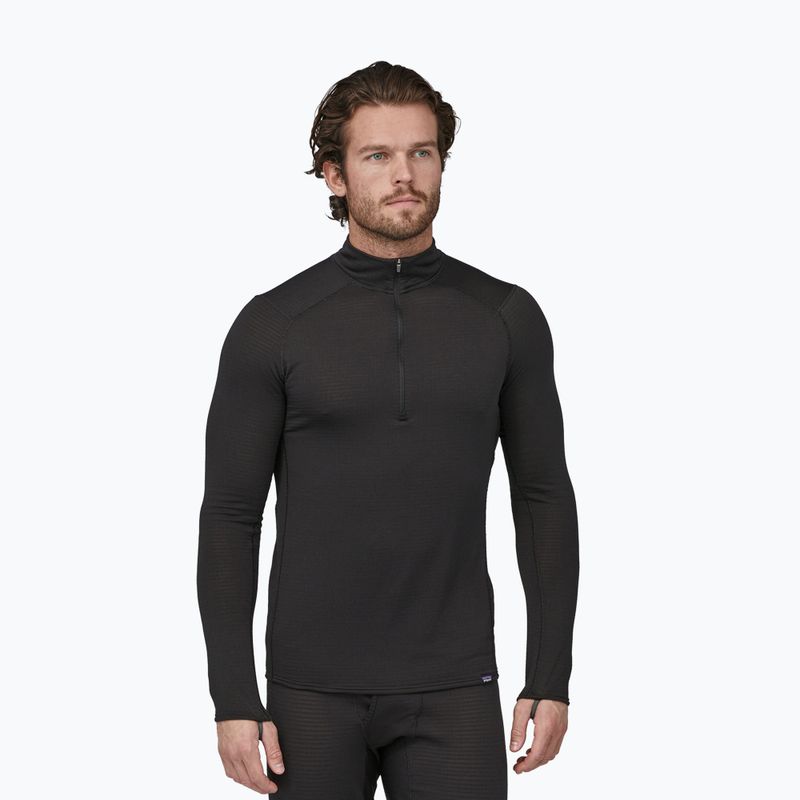 Pánská mikina Patagonia Cap Termal Weight Zip Neck black