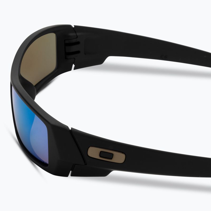 Oakley Gascan matte black/prizm sapphire polarizační sluneční brýle 4
