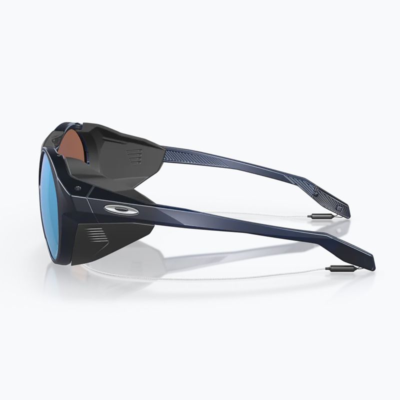Oakley Clifden matte trans blue/prizm deep water polarizační sluneční brýle 10