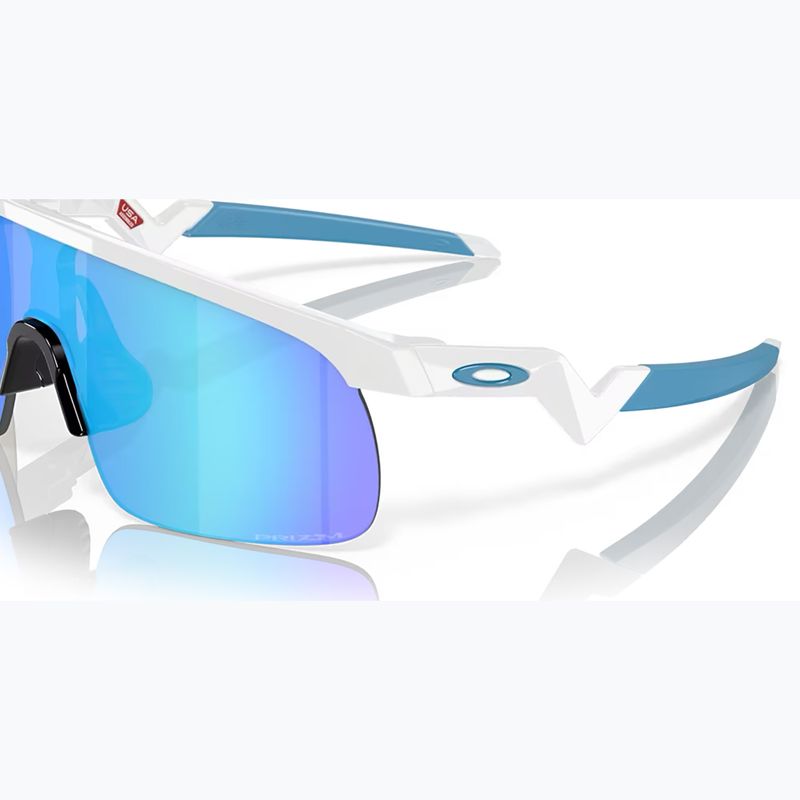 Dětské sluneční brýle Oakley Resistor polished white/prizm sapphire 7