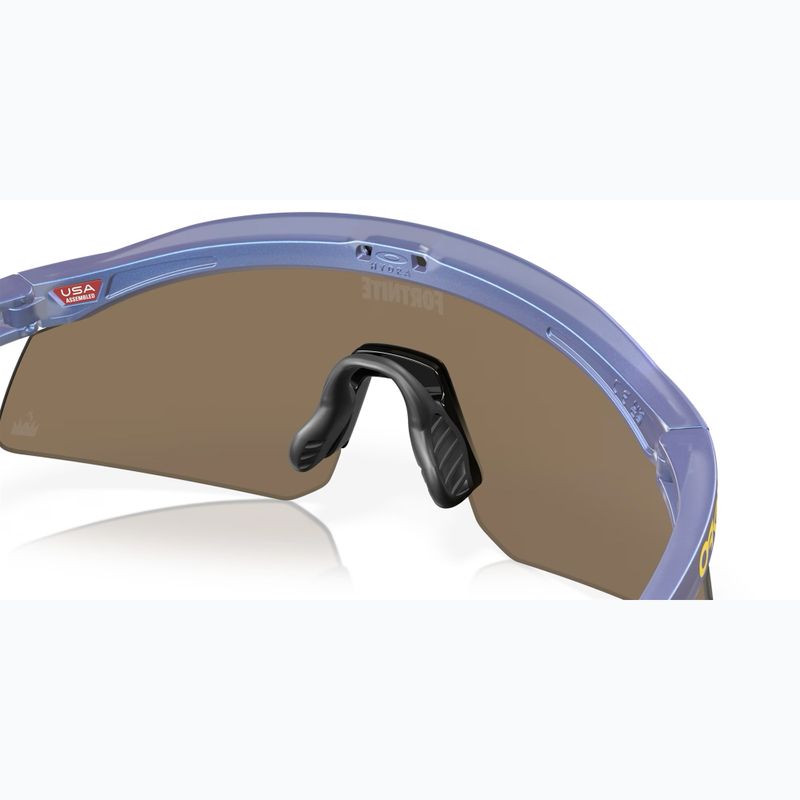 Sluneční brýle Oakley Hydra Fortnite matte cyan blue/clear shift prizm 24k 8