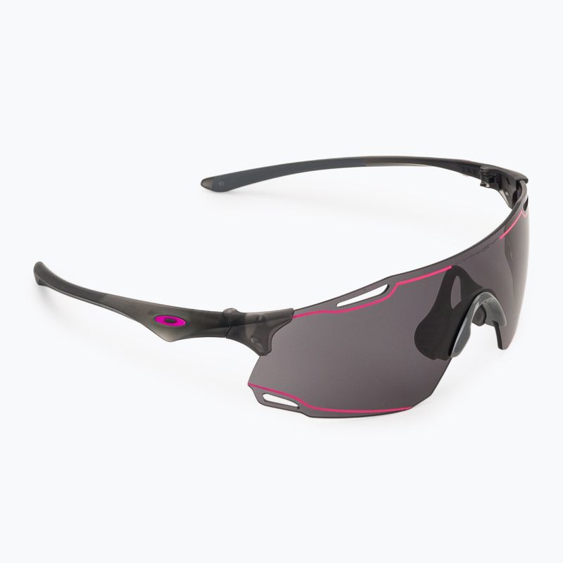 Sluneční brýle Oakley Cybr Dyno matte grey smoke/prizm grey with pink ink