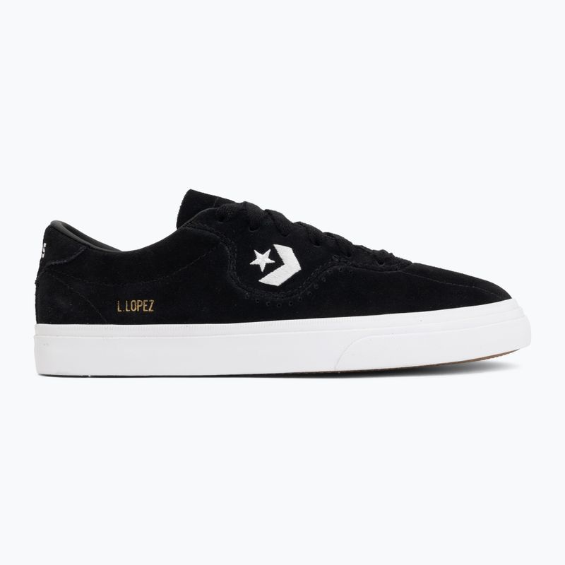 Boty Converse Louie Lopez Pro Suede Ox black/black/white 2