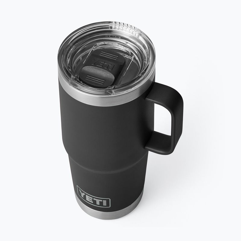Termohrnek YETI Rambler Travel Tumbler 591 ml black 3