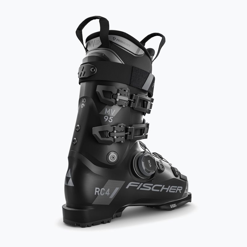 Dámské lyžařské boty Fischer RC4 95 MV BOA VAC GW black/black 9