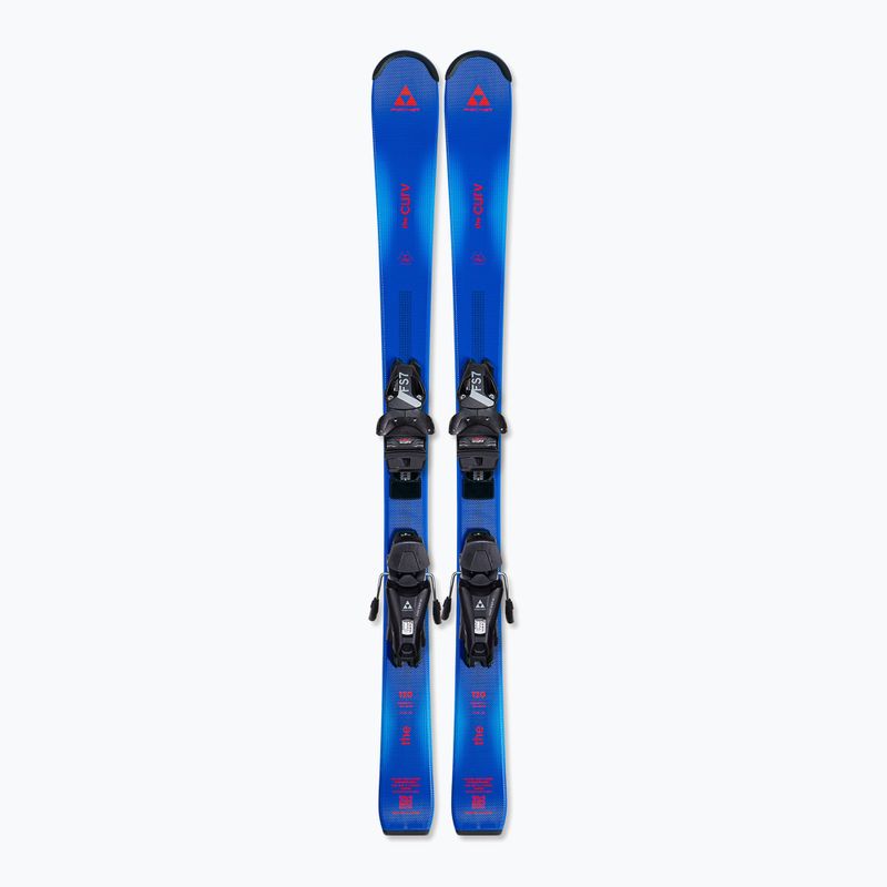 Dětské sjezdové lyže + vázání Fischer The Curv Jr (130-150) + FS7 GW CA Jrs