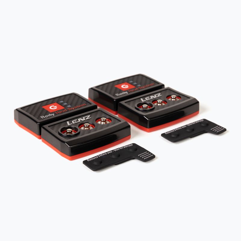 Baterie do ponožek Lenz Heat Pack 2.0 (USB) 2 ks black/ red 8