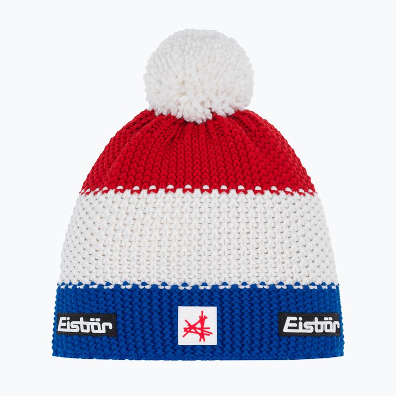 Zimní čepice Eisbar Star Pompon SA lapis/white/ketchup