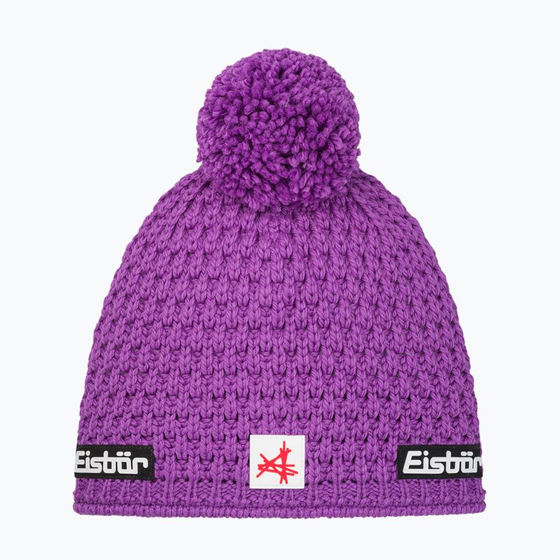 Zimní čepice Eisbar Trail Pompon SA purple