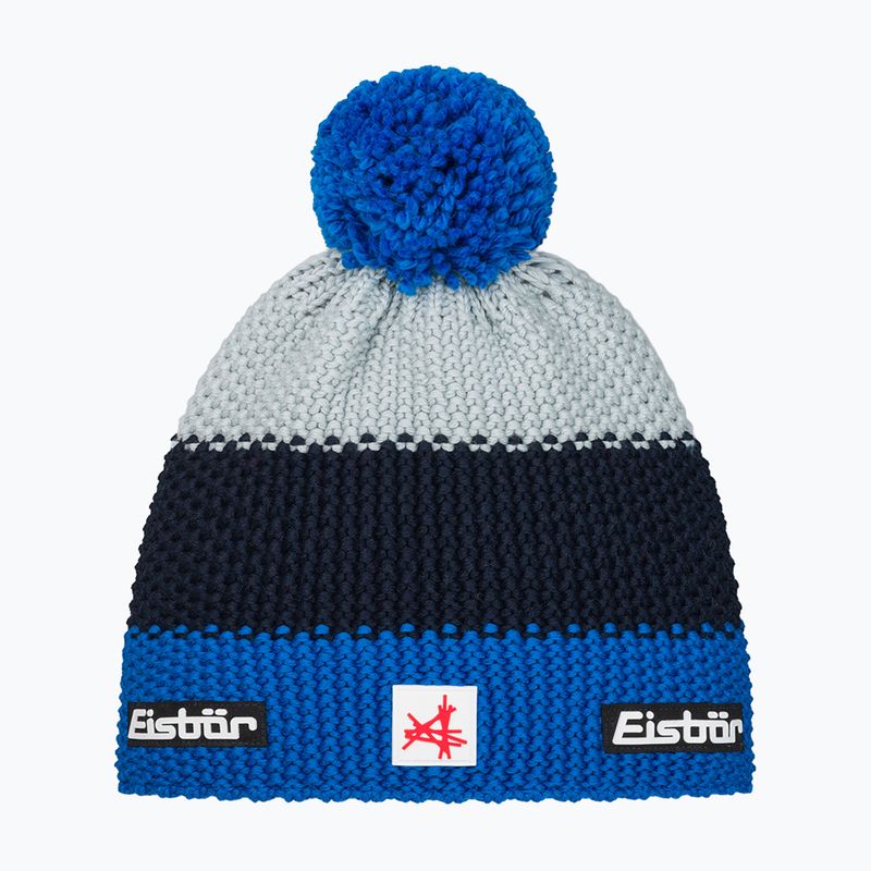 Zimní čepice Eisbar Star Pompon SA blue/cobalt