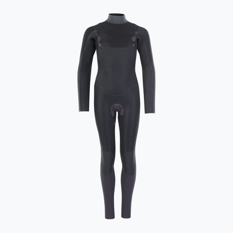 Dětský plavecký neopren ION Capture 5/4 Front Zip steel blue/red 3