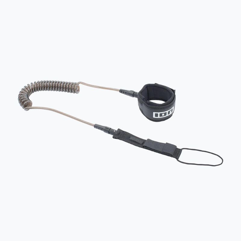 Leash pro SUP ION Sup Core Coiled Ankle 25 cm black