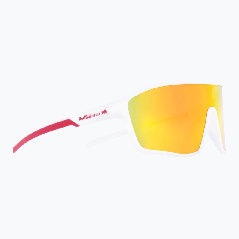 Sluneční brýle Red Bull SPECT Daft white/brown with orange mirror