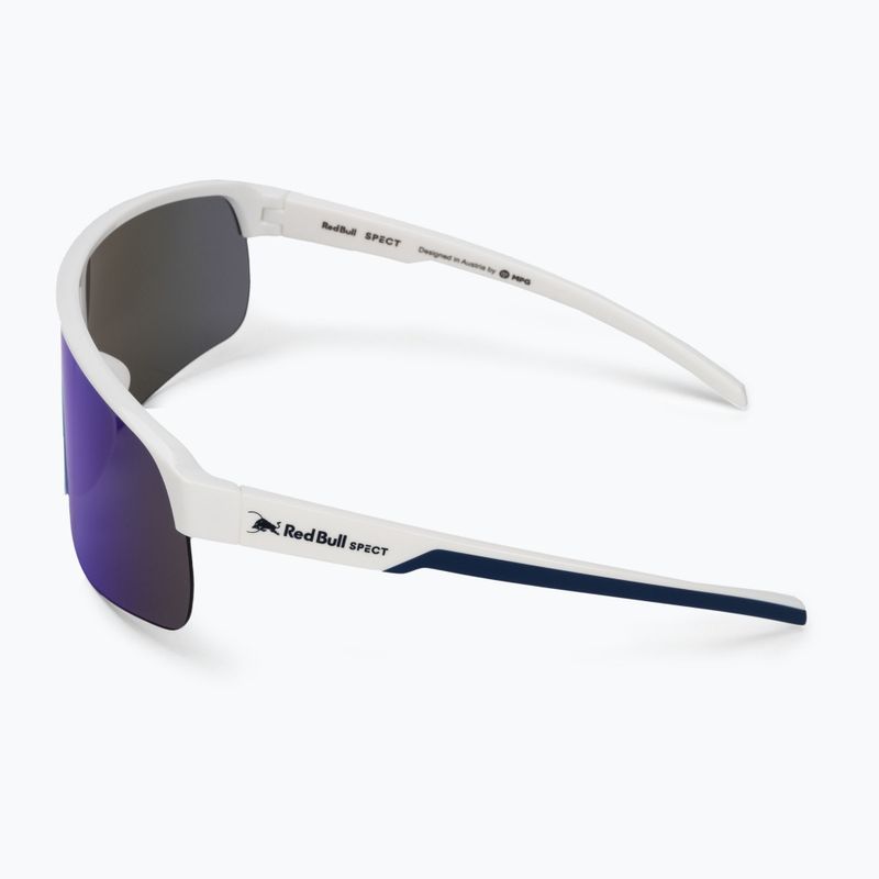 Cyklistické brýle Red Bull Spect Dakota white/ice blue revo 4