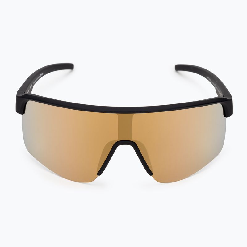 Cyklistické brýle Red Bull Spect Dakota rubber black/smoke se zlatým zrcadlem 3