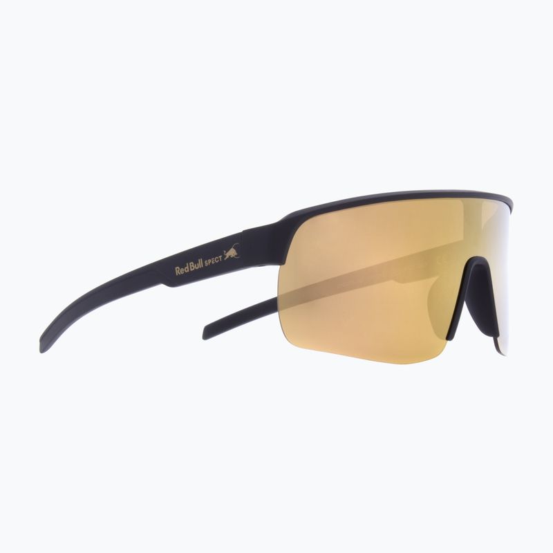 Cyklistické brýle Red Bull Spect Dakota rubber black/smoke se zlatým zrcadlem 5