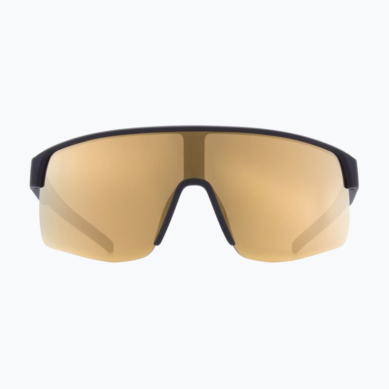 Cyklistické brýle Red Bull Spect Dakota rubber black/smoke se zlatým zrcadlem 6