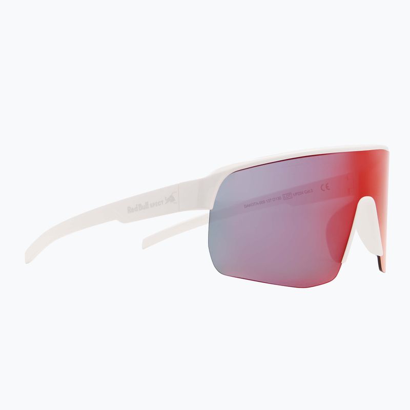 Sluneční brýle Red Bull SPECT Dakota white/brown with red purple mirror