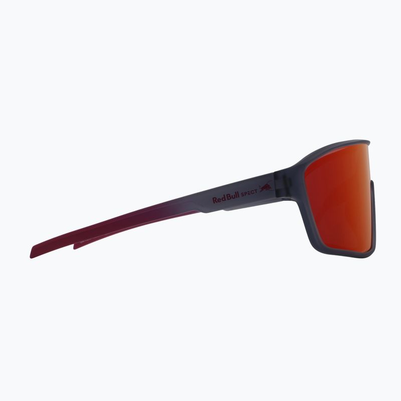 Sluneční brýle Red Bull SPECT Daft grey midnight/smoke with red-purple mirror 4