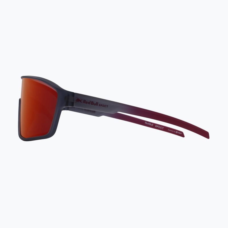 Sluneční brýle Red Bull SPECT Daft grey midnight/smoke with red-purple mirror 5