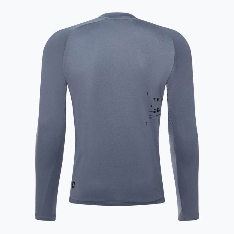 Pánský cyklistický dres Ion Traze Ls modrý 47222-5065 2