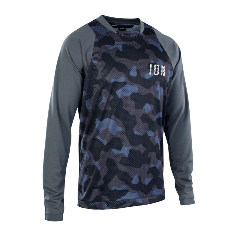 Pánský cyklistický dres ION Scrub šedý 47222-5009 5