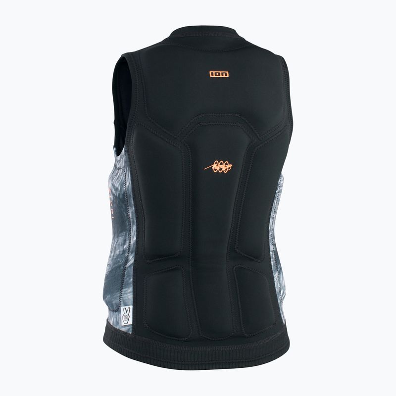 Dámská ochranná vesta ION Lunis Front Zip černá 48233-4168 9