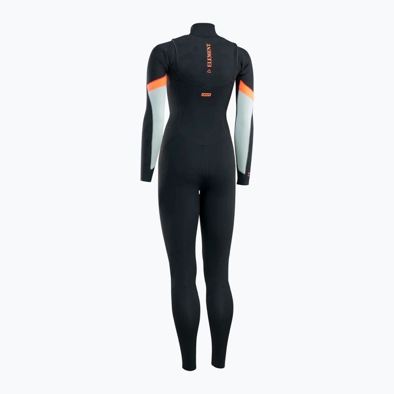 Dámský plavecký neopren ION Element 3/2 Front Zip black 2