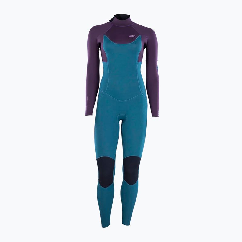 Dámský plavecký neopren ION Element 5/4 Back Zip deep forest