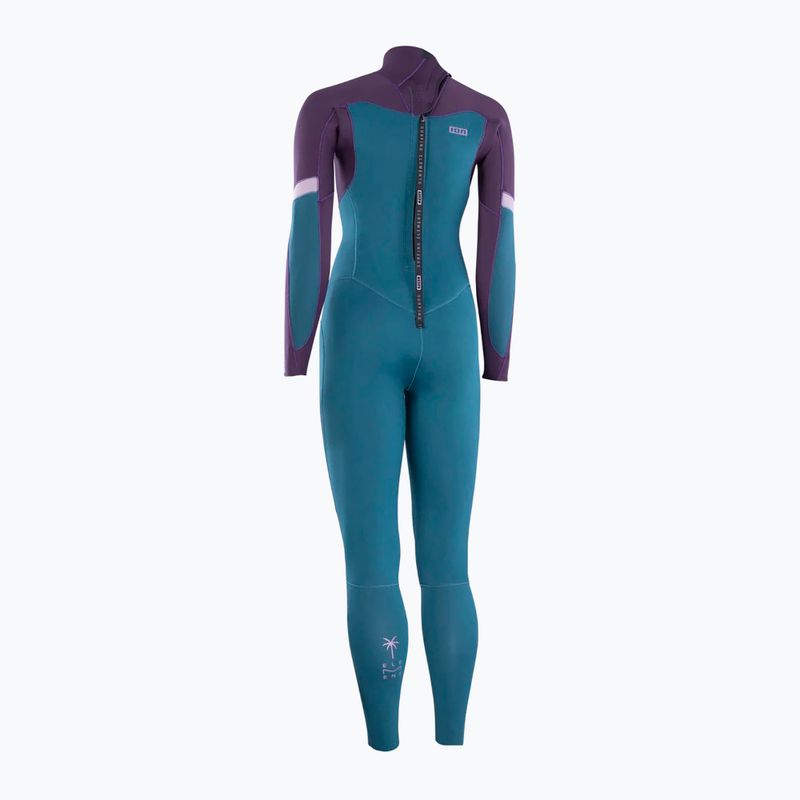 Dámský plavecký neopren ION Element 5/4 Back Zip deep forest 3