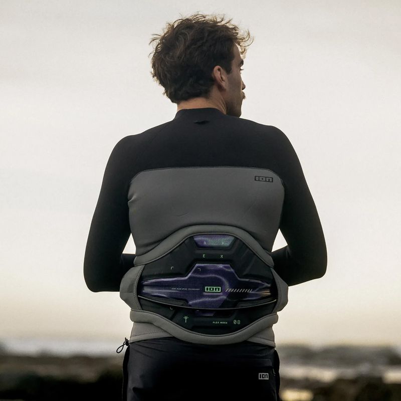 Pánský kitesurfingový trapéz ION Kite Waist Apex sage grey 6