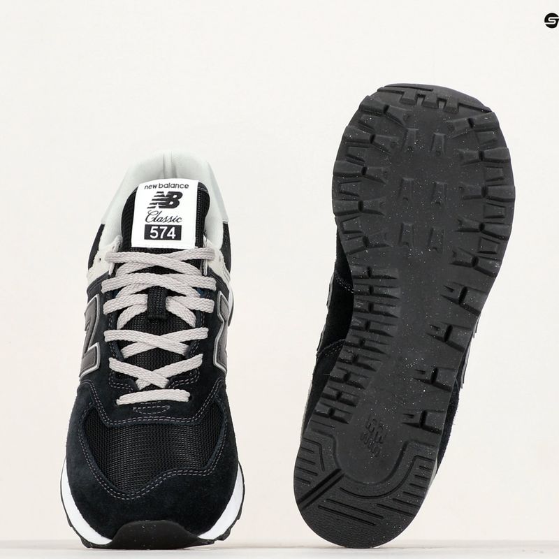 Boty New Balance 574 černá/šedá 8