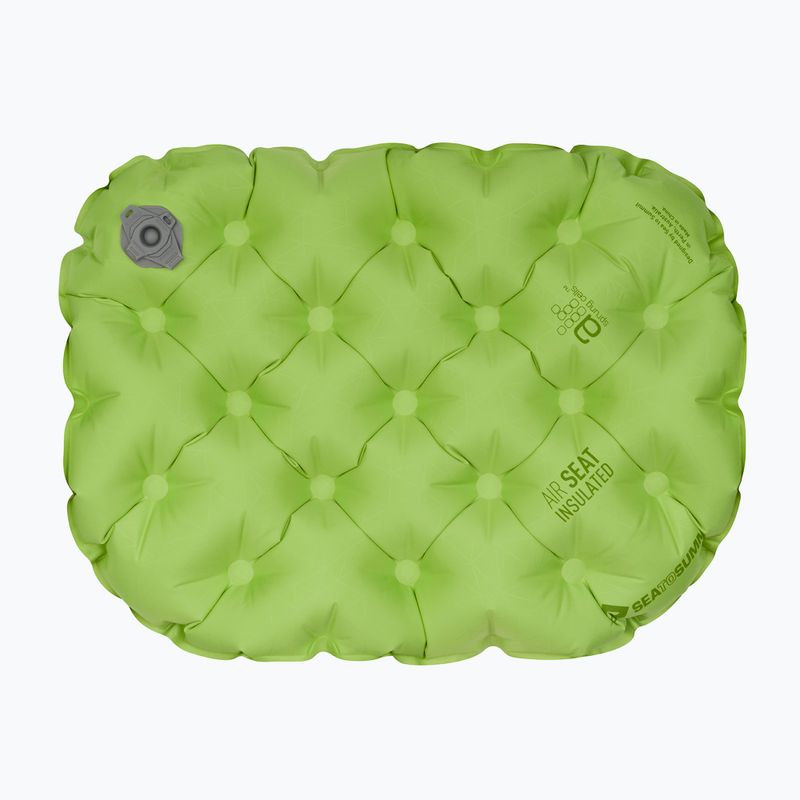 Nafukovací sedací podložka Sea to Summit Air Seat Insulated green 2
