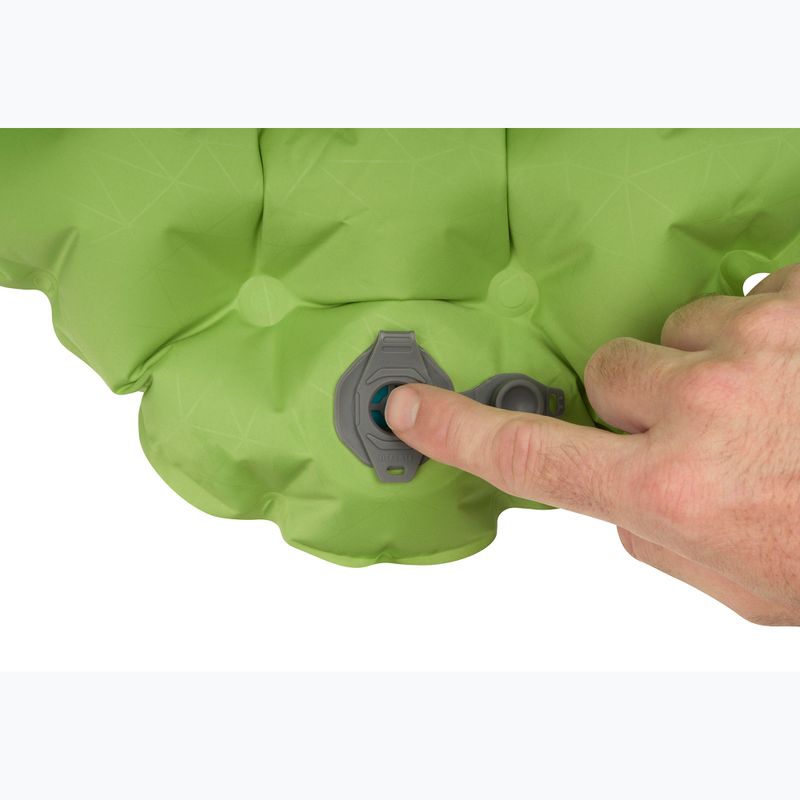 Nafukovací sedací podložka Sea to Summit Air Seat Insulated green 6