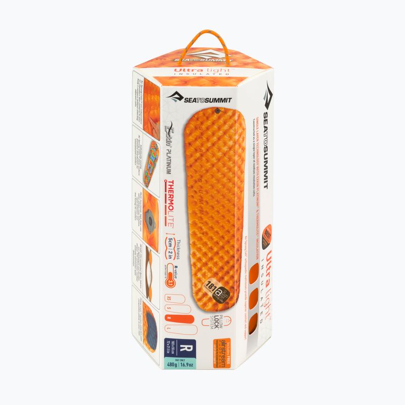 Sea to Summit UltraLight ASC Insulated Mat Regular orange AMULINS_R 6