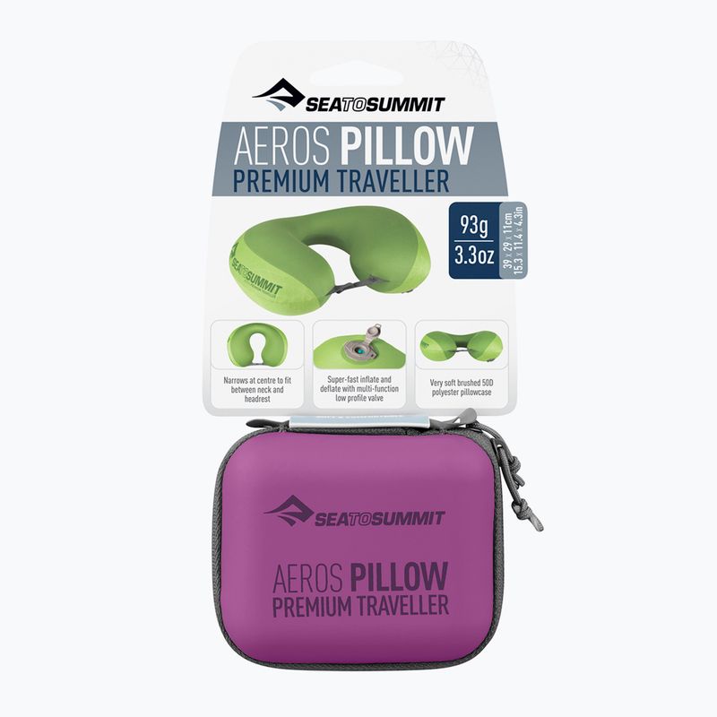 Cestovní polštář Sea to Summit Aeros Premium Traveller magenta 6