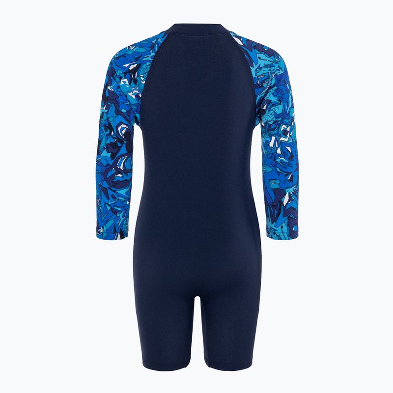 UPF 50+ dětský oblek Funkita Go Jump Suit true bluey 2