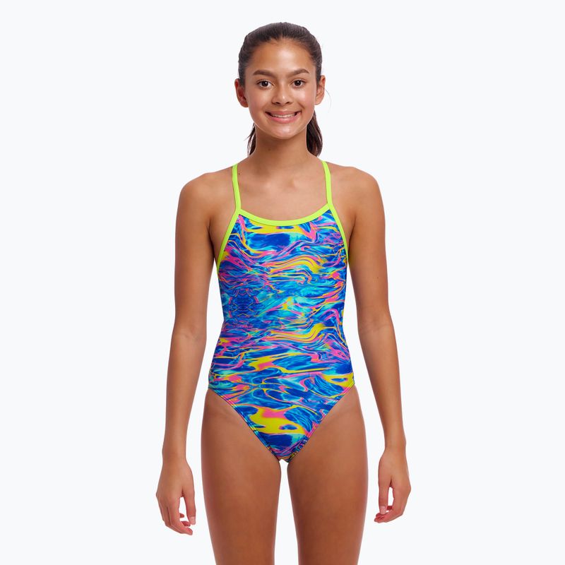 Dámské jednodílné plavky Funkita Single Strap One Piece stir crazy 2