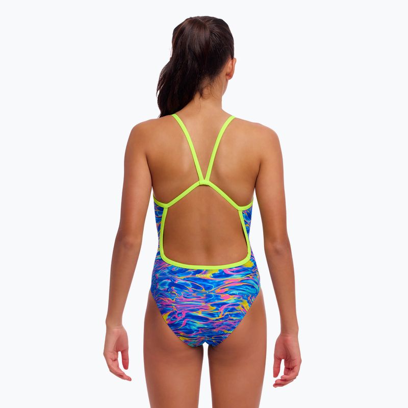 Dámské jednodílné plavky Funkita Single Strap One Piece stir crazy 4