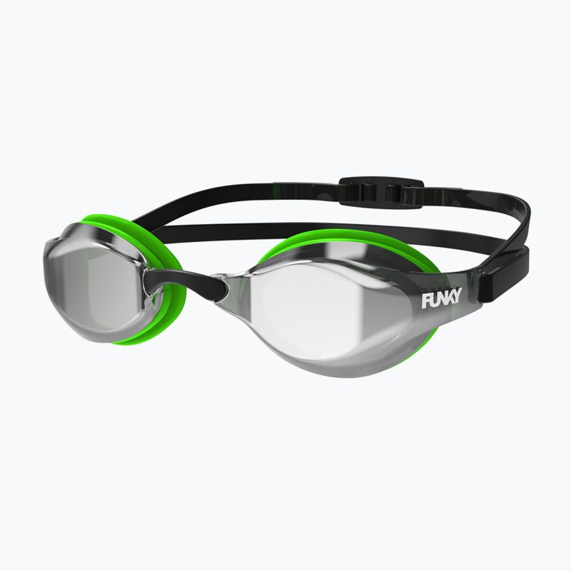 Plavecké brýle Funky XT Machine Mirror green team 5