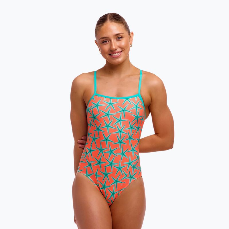 Dámské jednodílné plavky Funkita Single Strap One Piece stars below