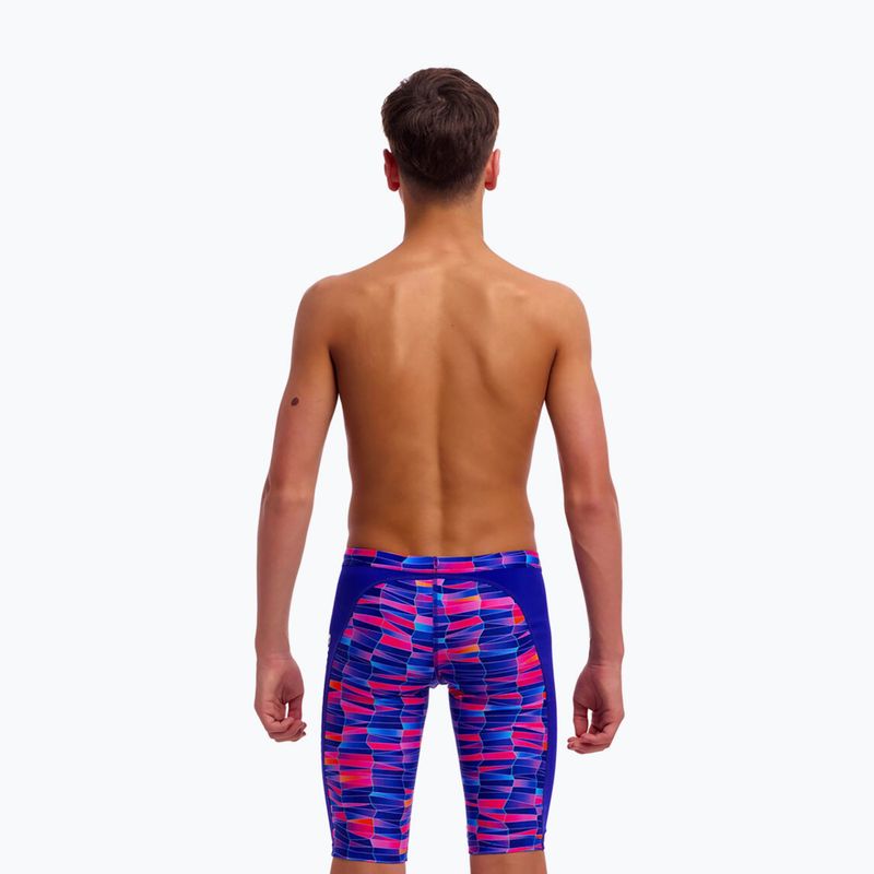 Dětské plavky Funky Trunks Training Jammers warped waves 2