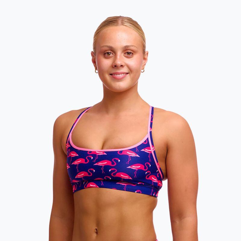 Horní díl plavek Funkita Sports Top flocked up 4