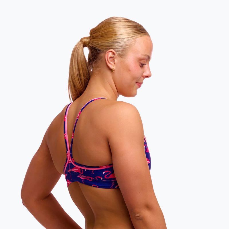 Horní díl plavek Funkita Sports Top flocked up 5