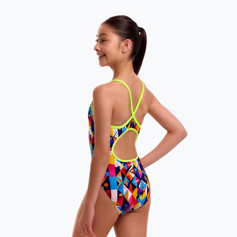 Dětské jednodílné plavky Funkita Diamond Back One pieces broken box 2