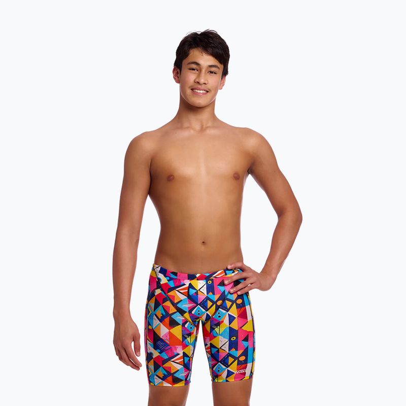 Dětské plavecké jammery Funky Trunks Training broken blox