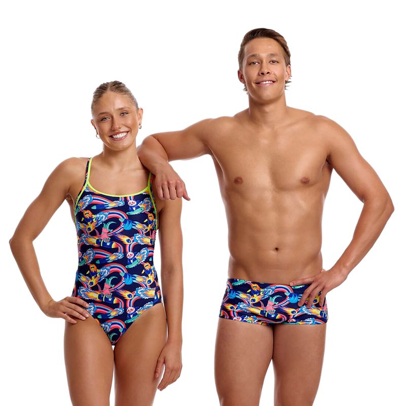 Pánské plavecké boxerky Funky Trunks Sidewinder Trunks blast buddies 4