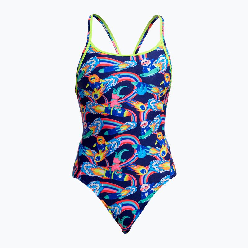 Dámské jednodílné plavky Funkita Diamond Back One Piece blast buddies