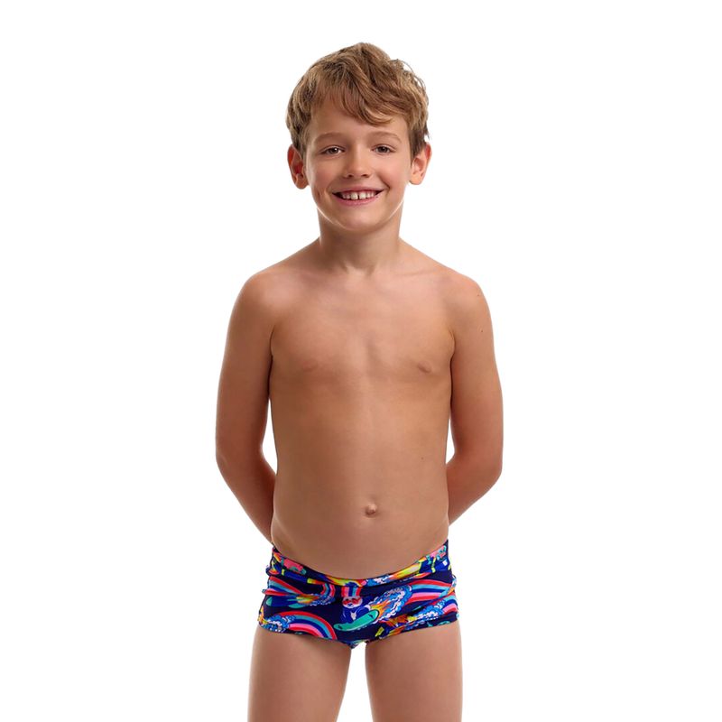 Chlapecké plavecké boxerky Funky Trunks Printed Trunks blast buddies 2