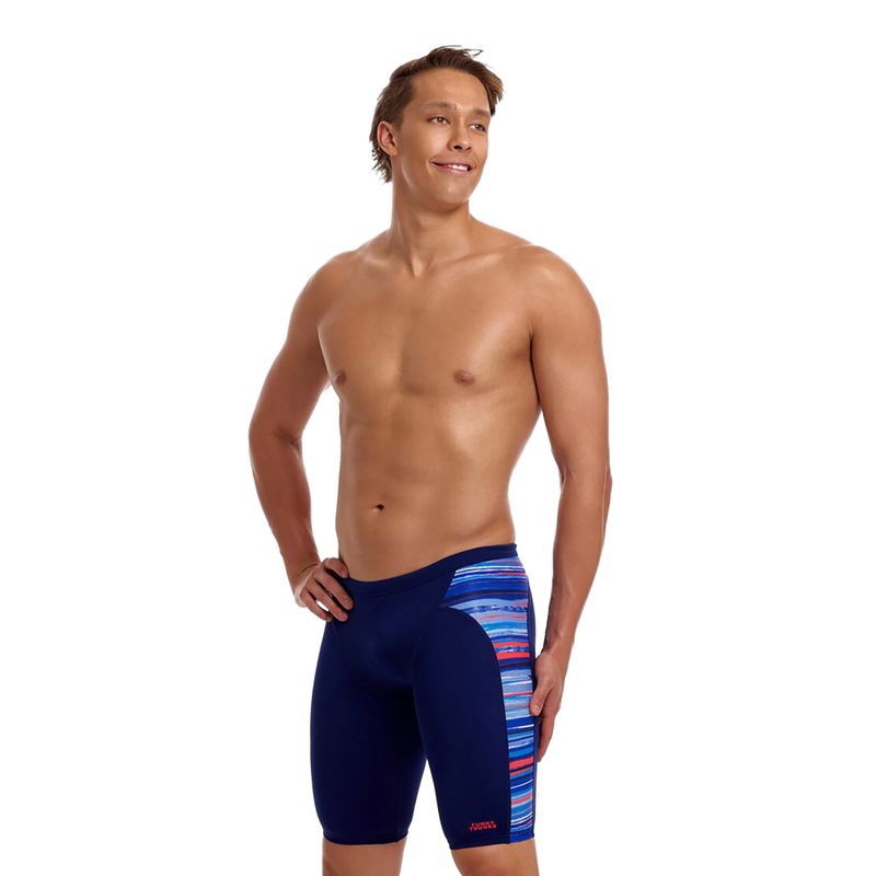 Pánské plavecké jammery Funky Trunks Training Jammers lost lines 4